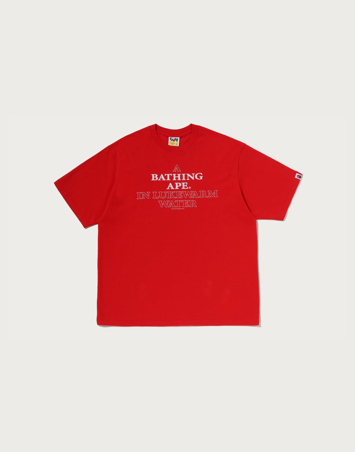 APE HEAD A BATHING APE RELAXED FIT TEE MENS