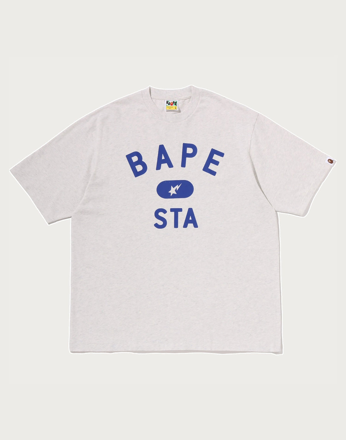 BAPE STA COLLEGE RELAXED FIT TEE #2 MENS