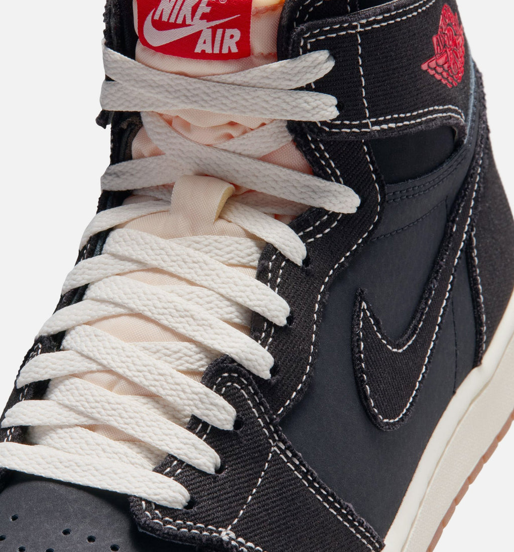 Air Jordan 1 Retro High OG "Flight Club" Men's Shoe – Black/University Red/Sail/Gum Medium Brown