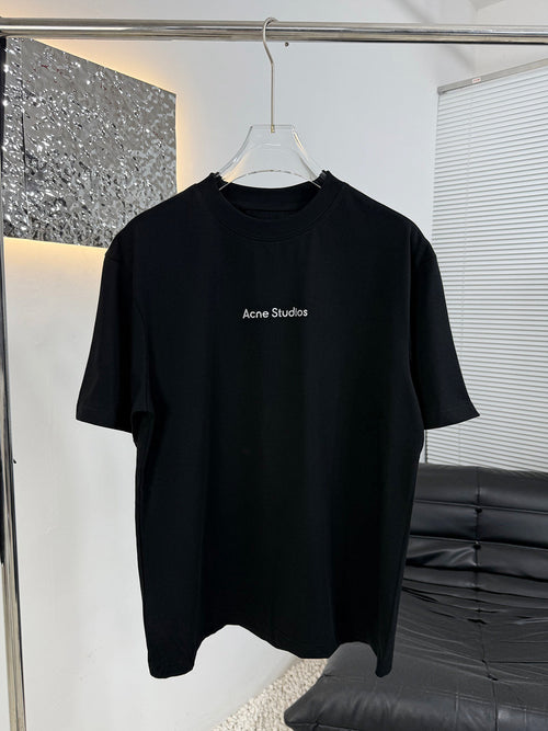 Acne Studios Short‑Sleeve Chest Logo T‑Shirt