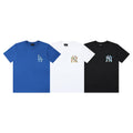 MLB Color‑Pixel Chest Logo Cotton Short‑Sleeve T‑Shirt