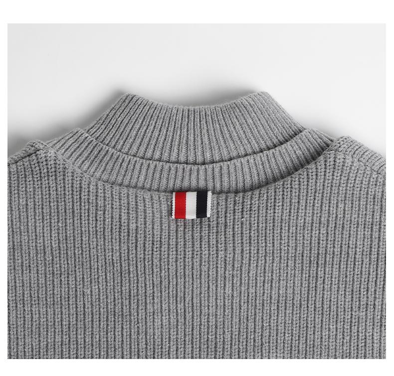 Unisex double-sided fake two-piece jacket | Thom Browne