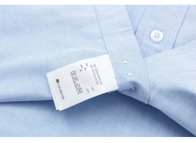 Men's Double Sleeve Patches Contrast Shirt | Thom Browne