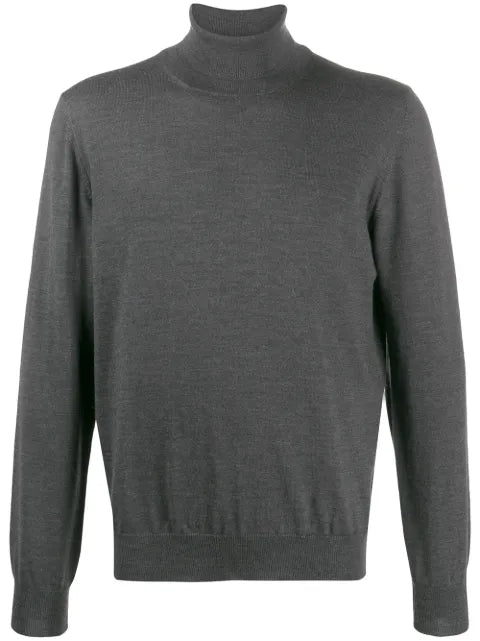 Barba knitted roll neck