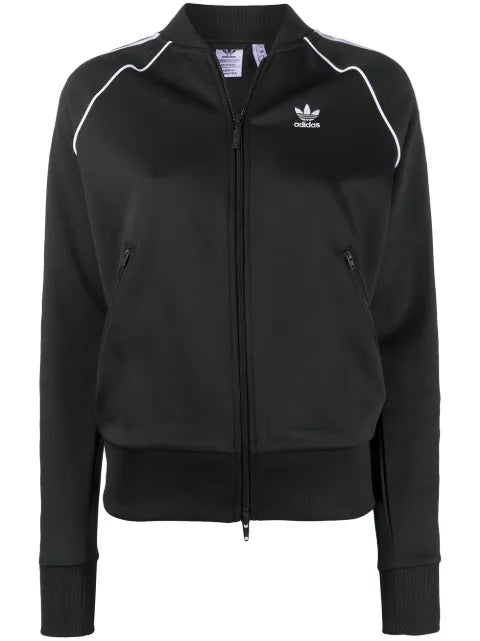 adidas zipped track sweatshirt