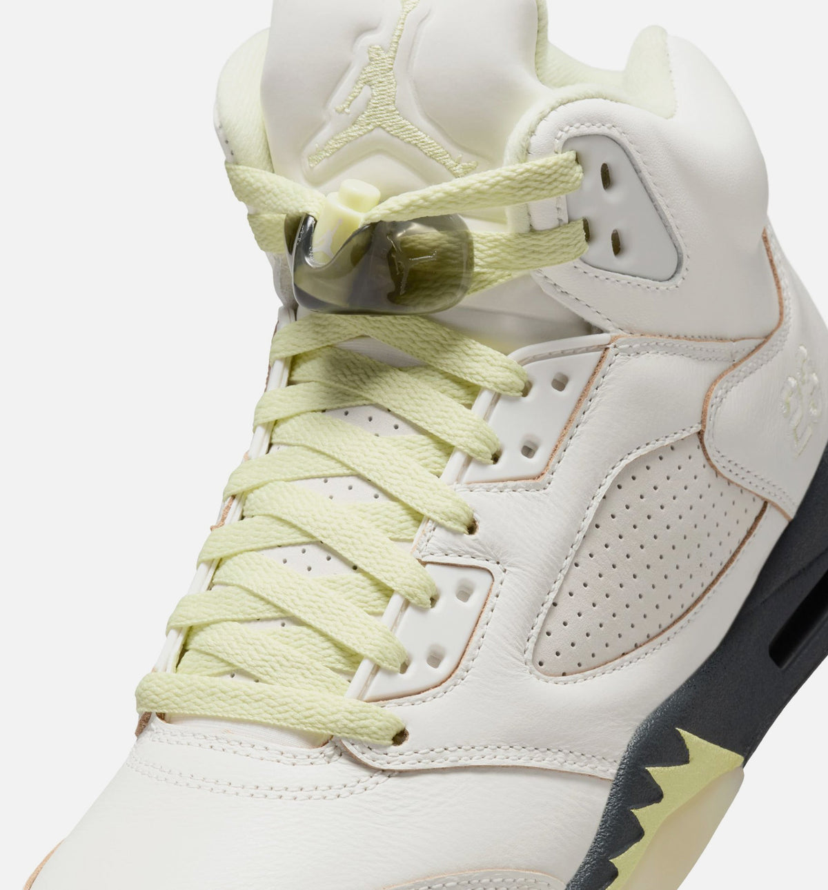 Air Jordan 5 Retro “Luminous Green and Sail” Women's Lifestyle Shoes