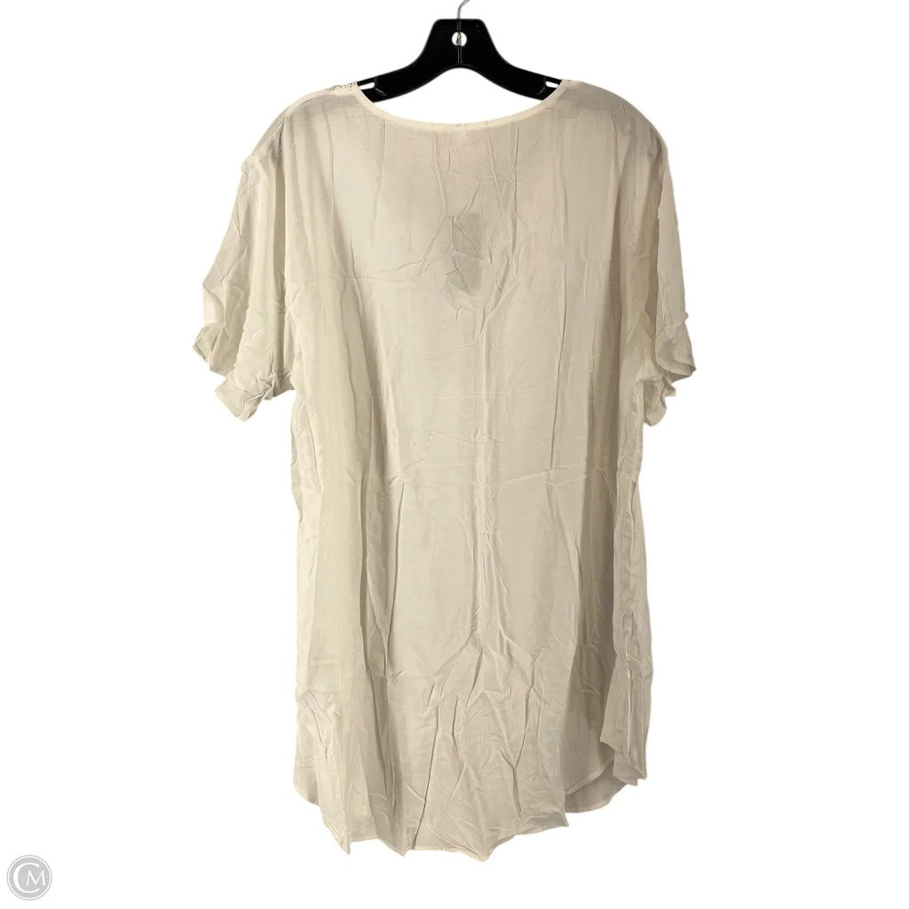 Dress Casual Short By Cme In White, Size: Xl
