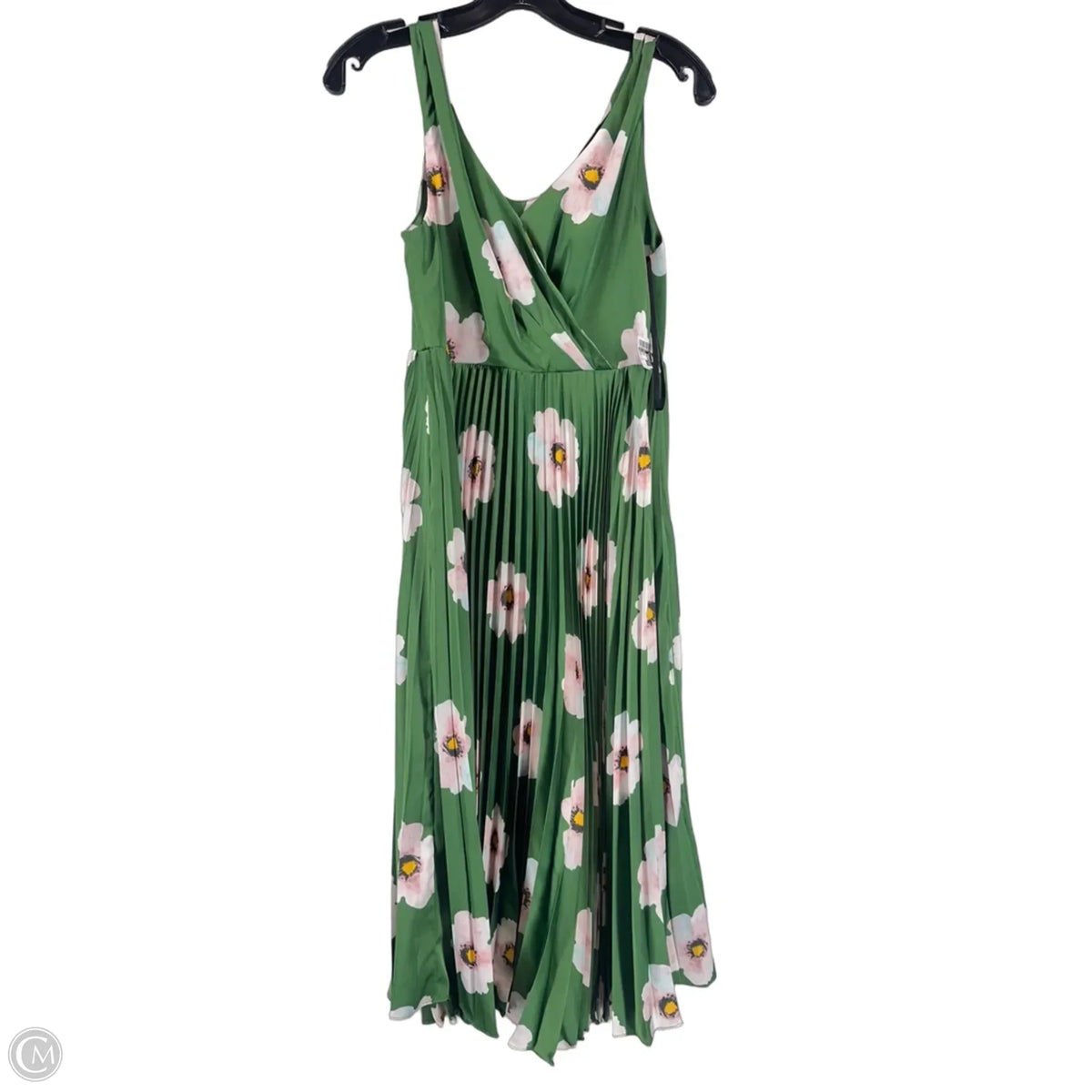 Dress Casual Midi By Maggy London In Green, Size: 4