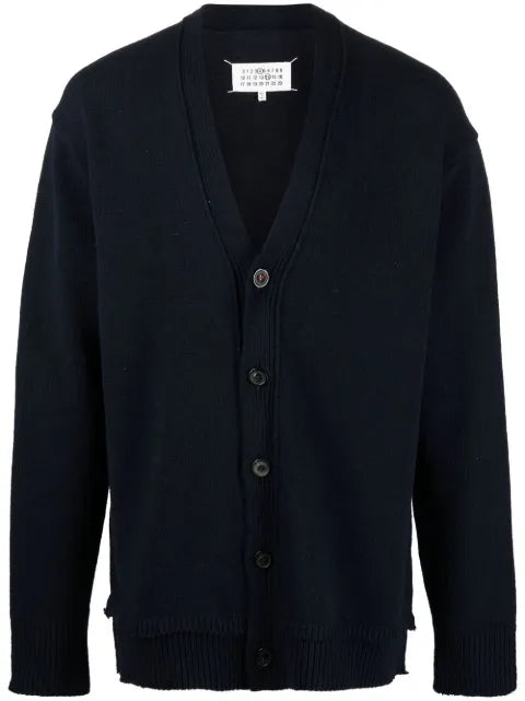 Maison Margiela elbow-patch cardigan