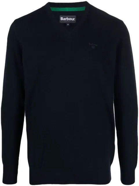 Barbour Essential V-neck wool sweater