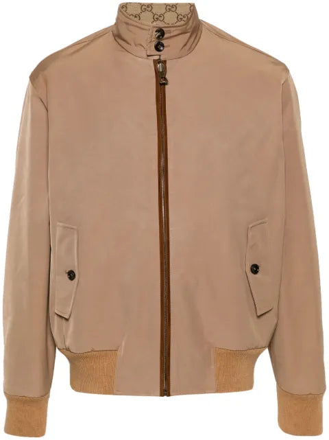 Gucci GG Supreme-canvas reversible jacket