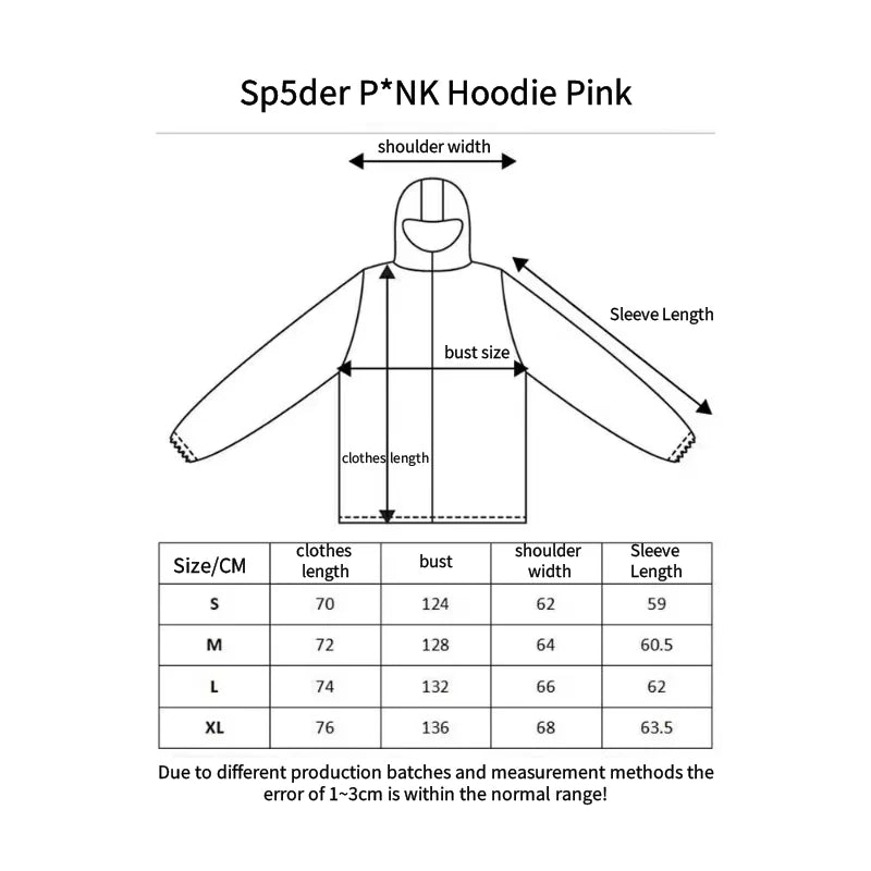 Sp5der Web Hoodie Sky Blue SS23