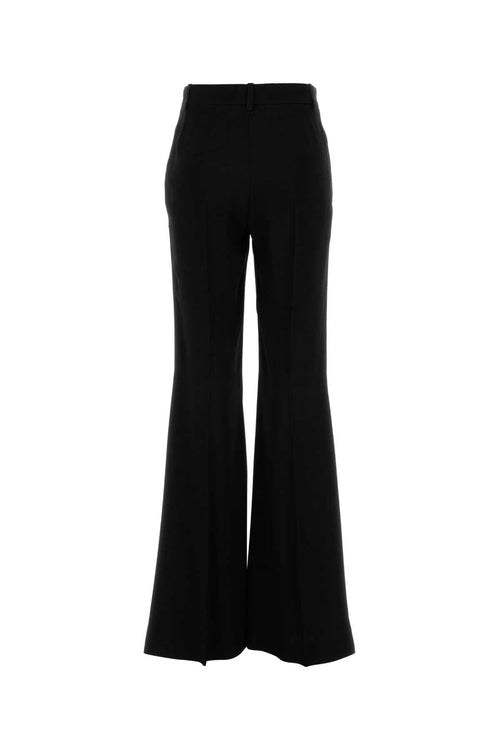 Balenciaga Women Black Viscose Palazzo Pant