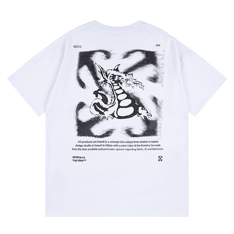 OFF WHITE Dragon Arrow Skate T-shirt