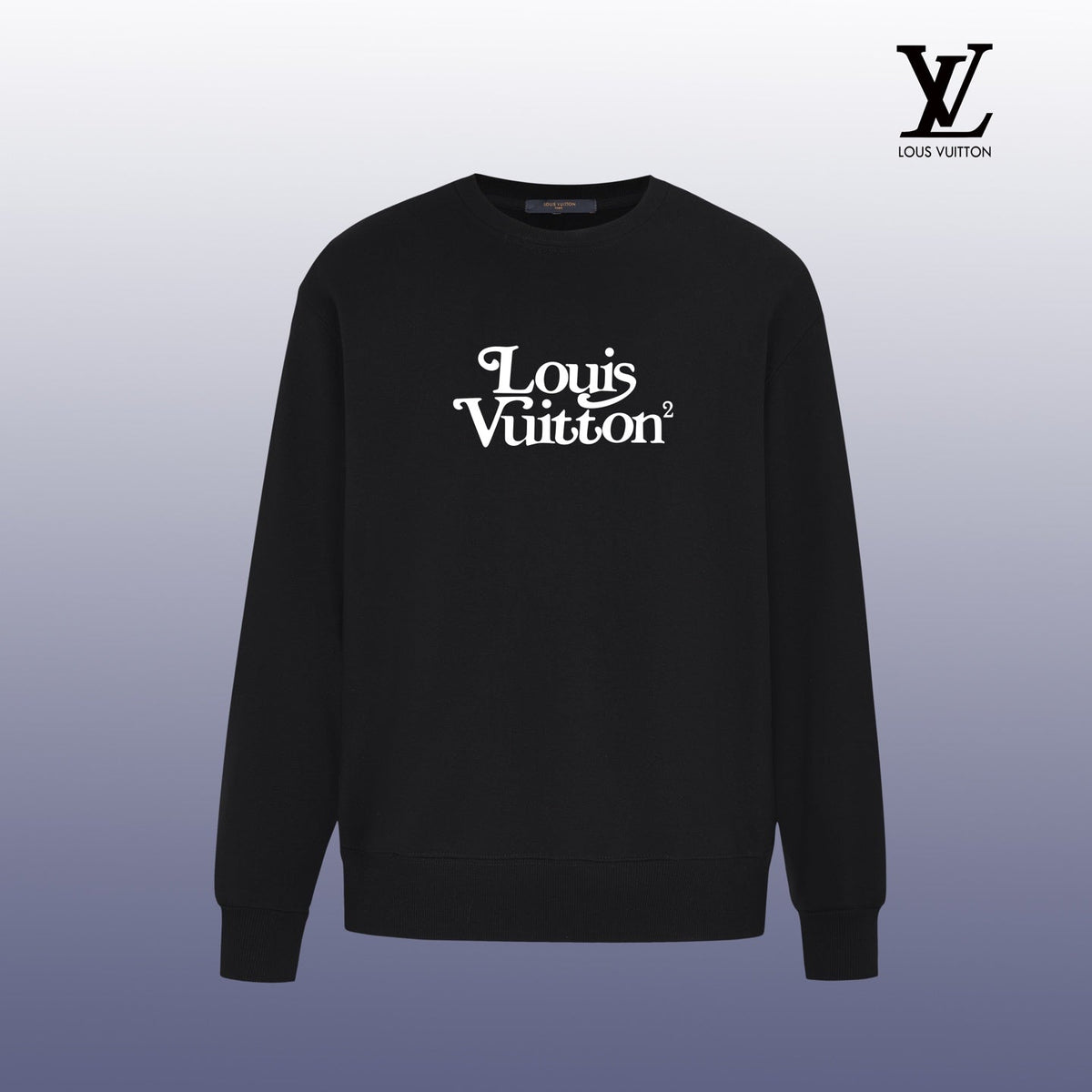 Designer Graphic Print Crewneck Sweatshirt