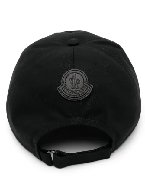 Moncler baseball cap with beflocktem Logo