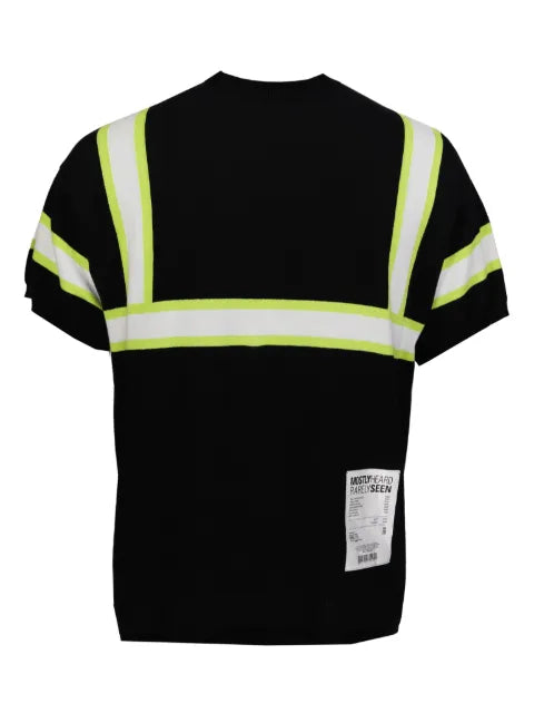 Mostly Heard Rarely Seen knitted striped cotton top