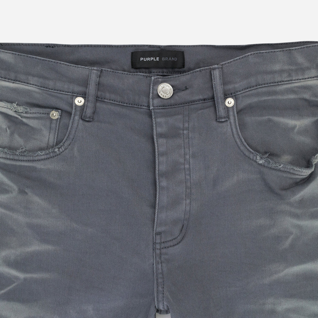 FADED SIDE SEAM CHARCOAL SKINNY JEANS