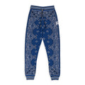 BLUE/BLACK BANDANA B-BALL SWEATPANTS