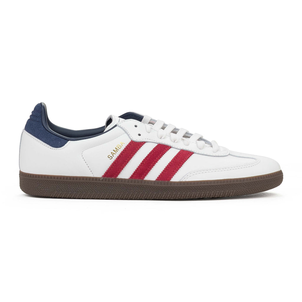 WHITE/RED/INDIGO SAMBA OG SNEAKERS