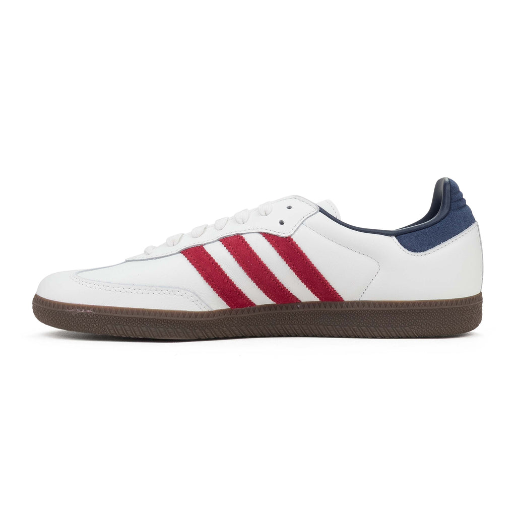 WHITE/RED/INDIGO SAMBA OG SNEAKERS
