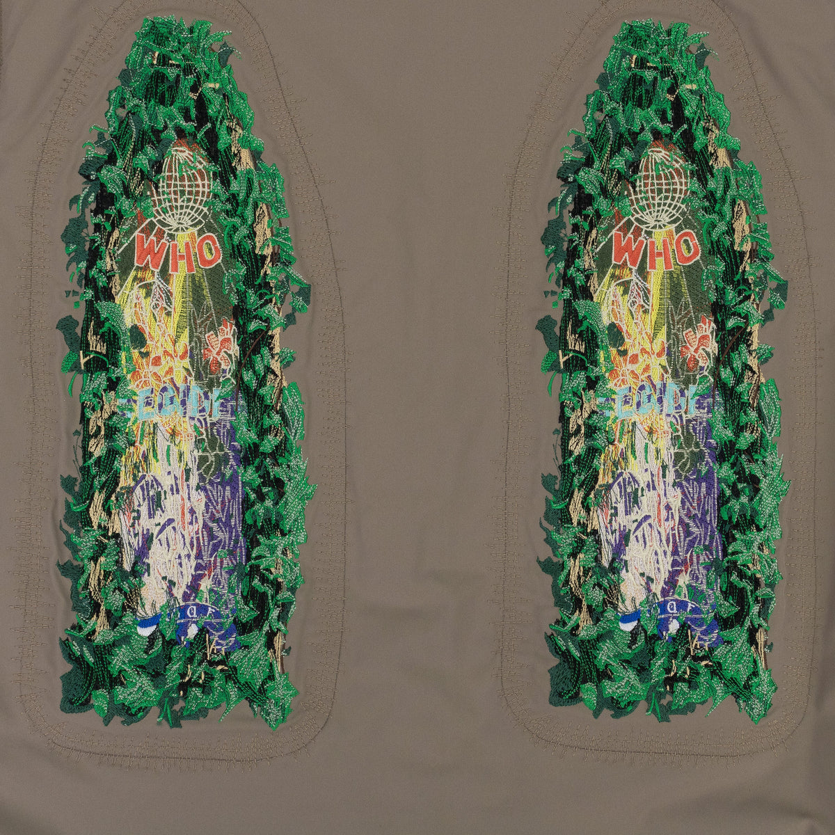 GREEN GARDEN GLASS VEST