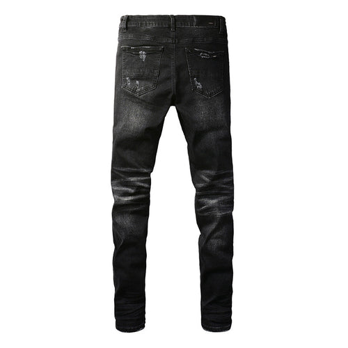 AMIRI Slim Fit Distressed Jeans – Full Length Denim
