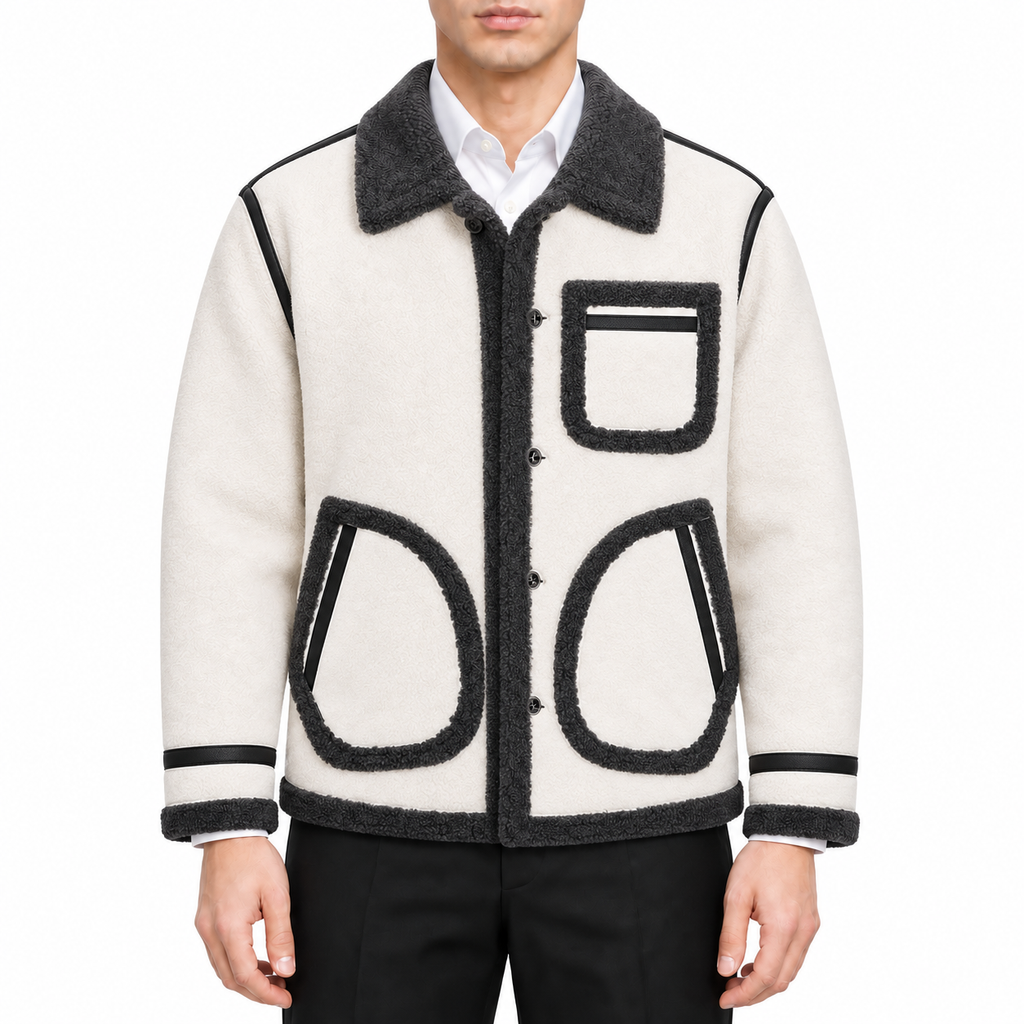 Lapel wool coat | Thom Browne