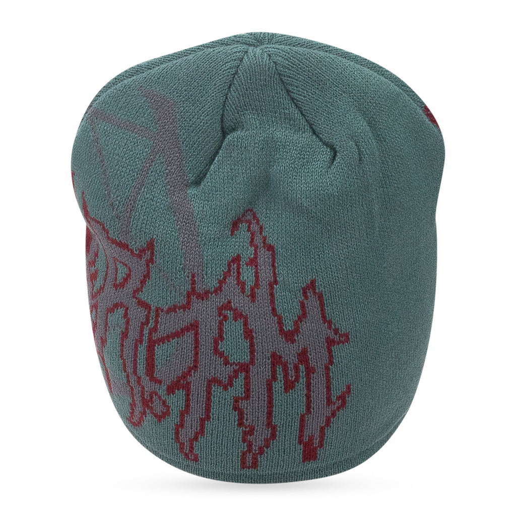 Green/Red Skully Beanie