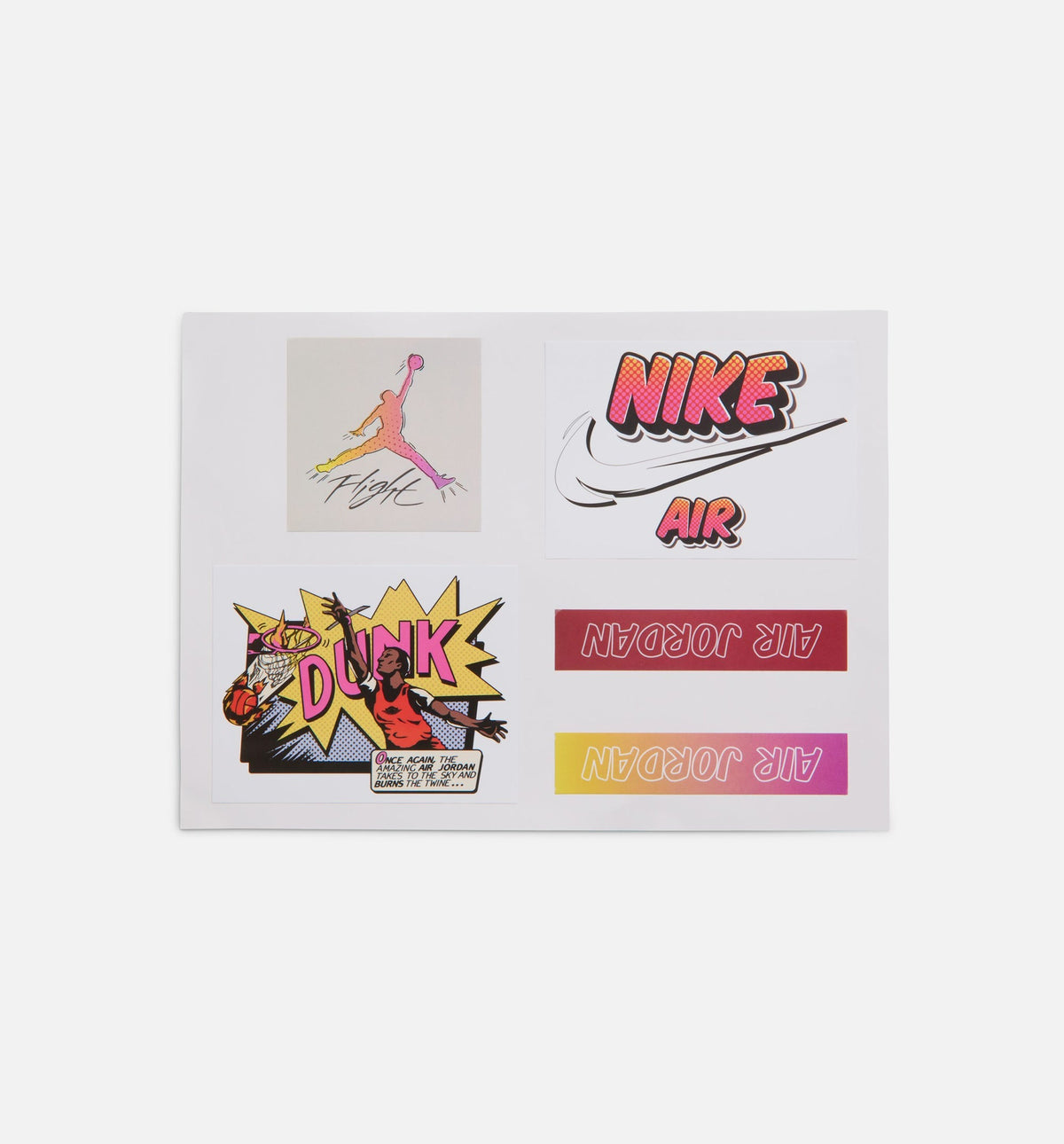 Air Jordan 4 Retro Comic Men's Lifestyle Shoes - Off White / Fire Pink / Anthracite