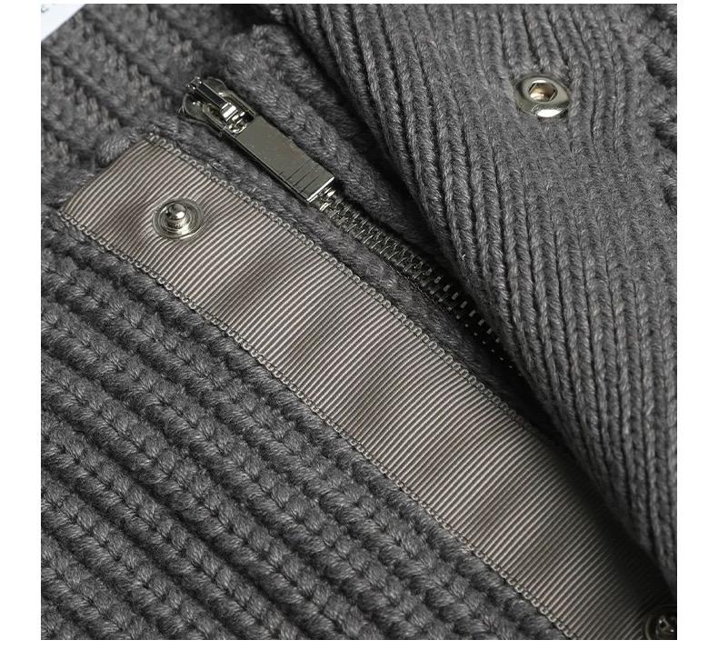 Chunky knit cardigan | Thom Browne