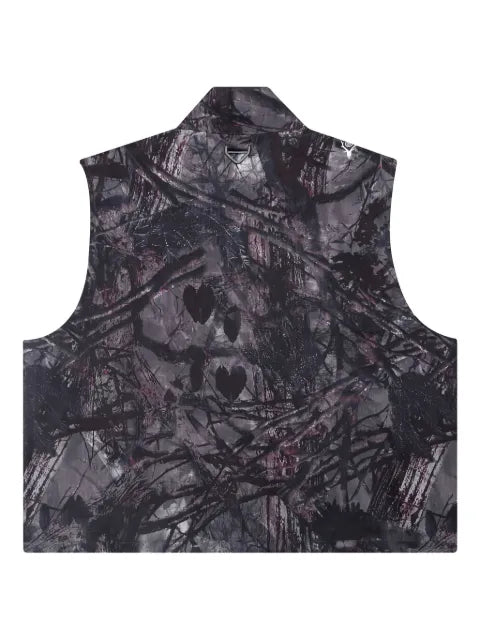 SOUTH2 WEST8 camouflage zip-front vest