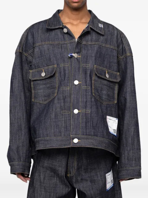 in･stru(men-tal). Selvage denim jacket