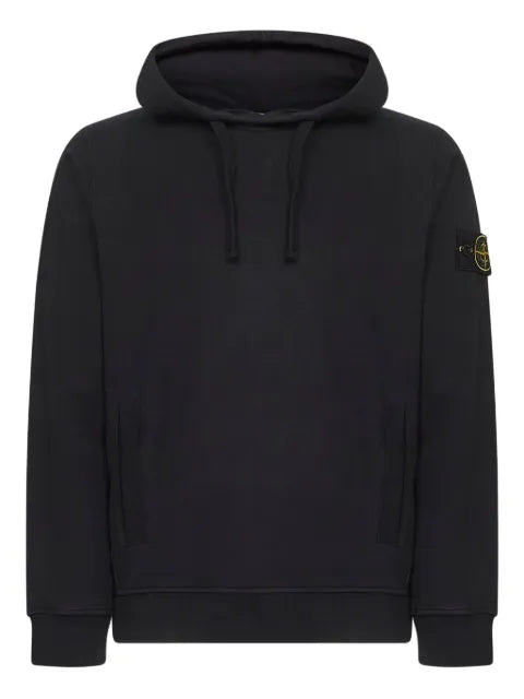Stone Island logo-patch hoodie