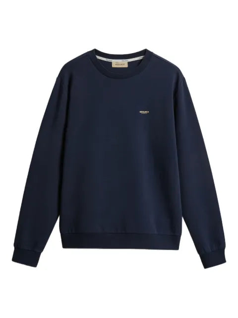 Woolrich logo interlock crew-neck sweater