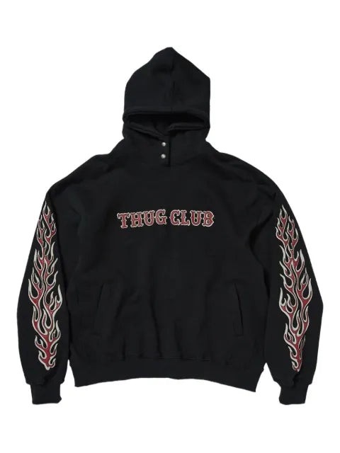 THUG CLUB graphic-print hoodie