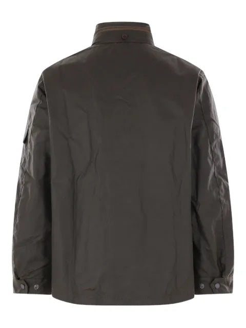 Barbour logo-embroidered jacket