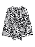 Black Comme Des Garçons animal-printed sweatshirt