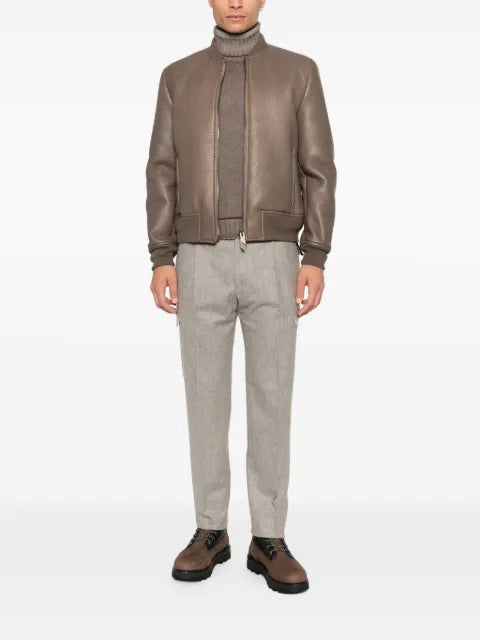 Filippo De Laurentiis roll-neck ribbed knitwear