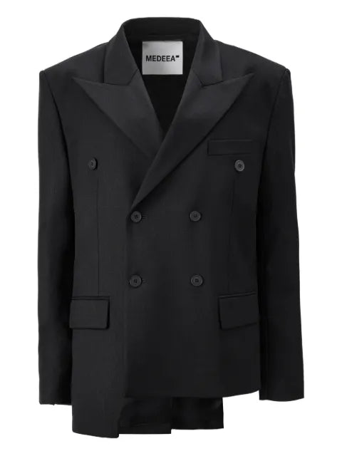 MEDEEA asymmetric double-breasted blazer