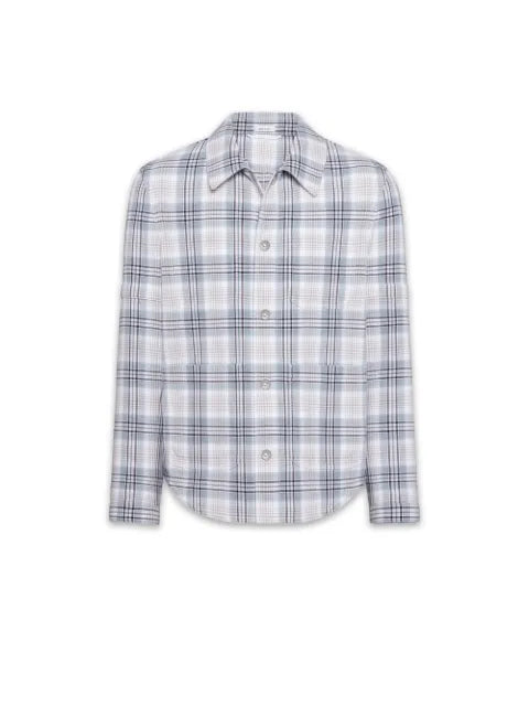 Thom Browne windowpane plaid armband utility jacket