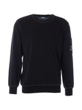 C.P. Company logo-patch crew-neck sweater