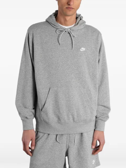 Nike logo-embroidered hoodie