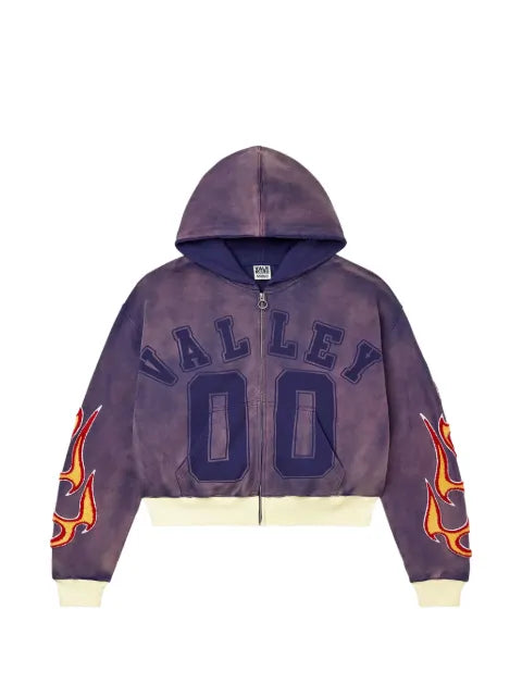 Vale zipped hoodie