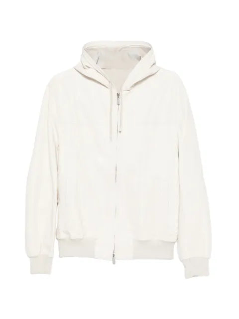 Eleventy hooded zip jacket