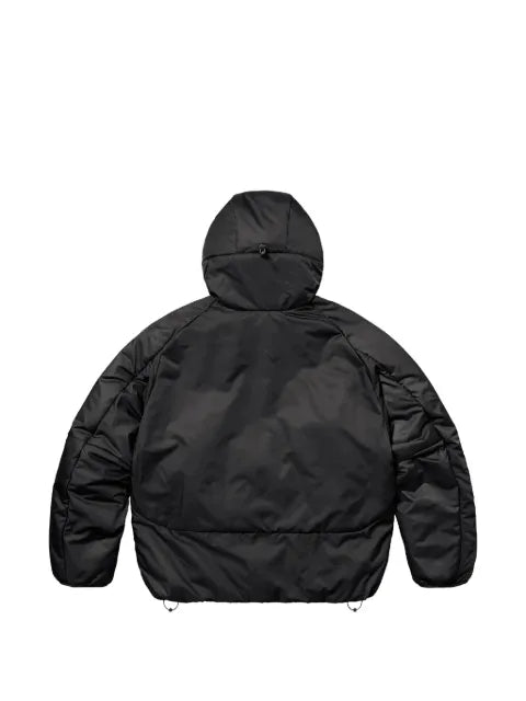 Supreme hooded insulated windbreaker jacket