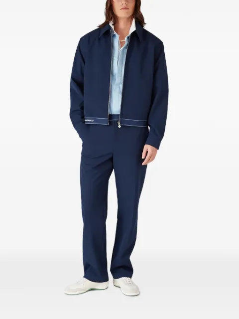 Casablanca navy wool sports jacket