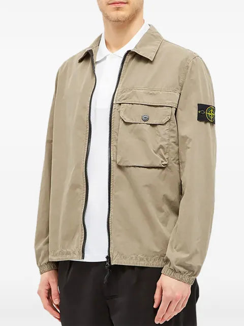 Stone Island chest-pocket zipped jacket