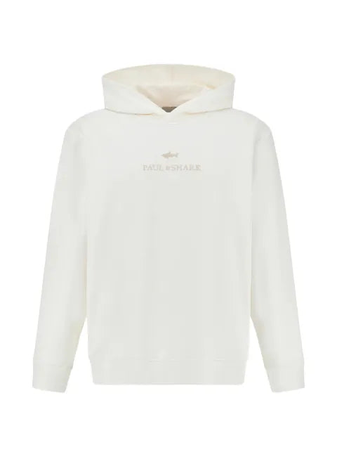 Paul & Shark logo-print hoodie