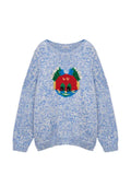LOEWE sweater in wool and mohair blend